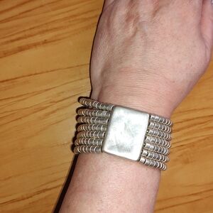 Silver Stretch Bracelet